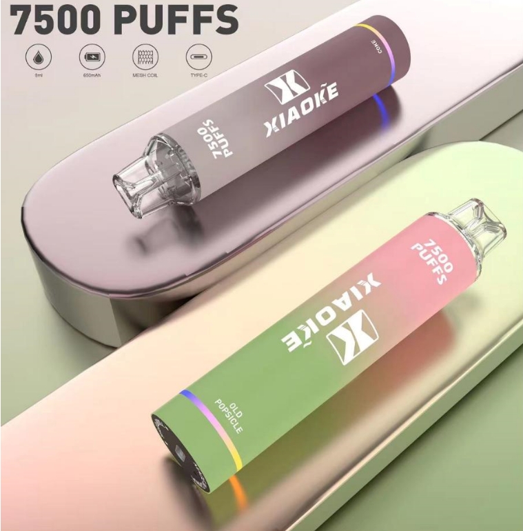 【熱銷】梟客一次性拋棄式7500口 xiaoke電子煙